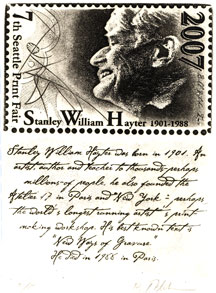Homage to Hayter - Printfair 2007