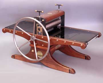 Active side of a Galleon Halfwood Press